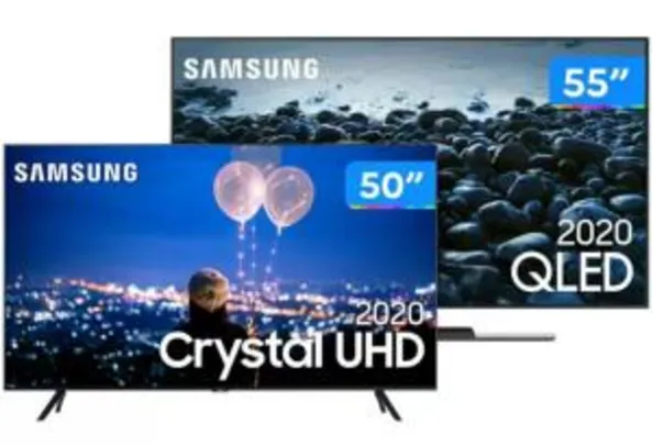 Combo Smart TVs Samsung R$6198