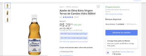 Imagen na descrição da promoção