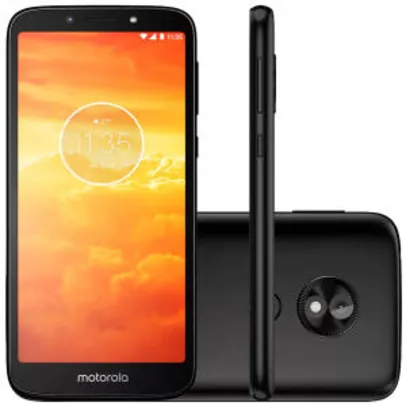 Smartphone Motorola Moto E5 Play XT1920, 4G Android 8.1 16GB Câmera 8.0MP Tela 5.3", Preto