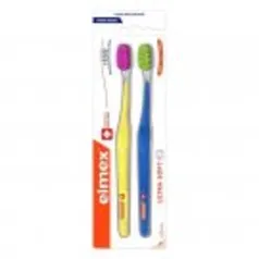 Escova Dental Elmex Ultra Soft com 2 unidades