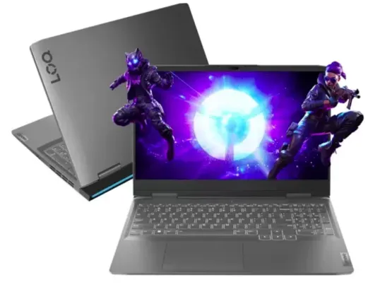 Notebook Gamer Lenovo LOQ Intel Core i5 8GB RAM - 512GB SSD 15,6” Full HD NVIDIA RTX 2050 Windows 11