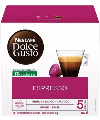 [REC] [Leve 3, Pague 2] Nescafé Dolce Gusto Expresso 16 Cápsulas