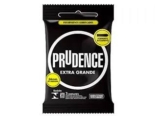 [ PRIME ] Prudence Preservativo Extra 3 Unidades