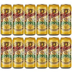 ( 5,60 unidade ) Cerveja Colorado Appia Lata 410ml Pack – 12 Un