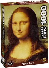 Grow Quebra Cabeça 1000 Peças Monalisa