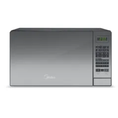 Forno Micro-ondas Espelhado 20L Midea MRAE21 Prata 127V