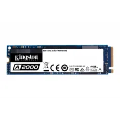 SSD Kingston A2000 M.2 80mm, 500GB, Leitura 2200MBs e Gravação 2000MBs, SA2000M8/500G