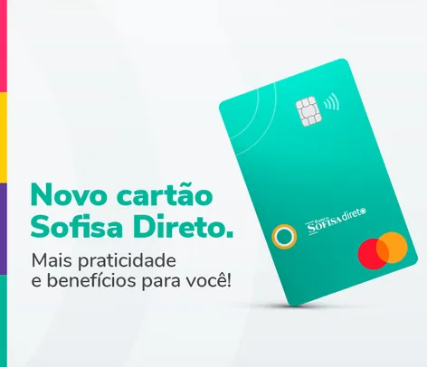 Ganhe R$ 100 de cashback usando o Cartão Mastercard Sofisa 