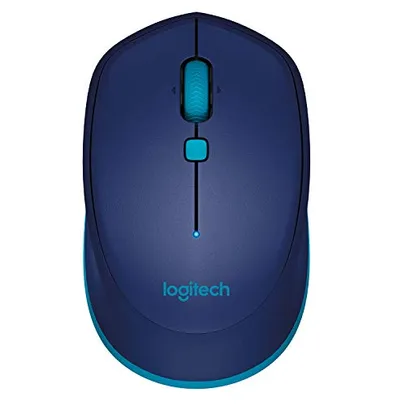 Mouse sem fio Logitech M535 com Design Ambidestro Azul | R$ 105