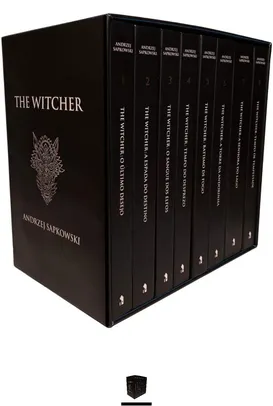 The Witcher - Box especial, coleção completa de livros | R$281