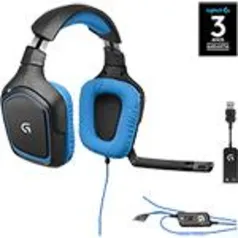 Headset Gamer G430 Surround Sound 7.1 Gamer - Logitech G