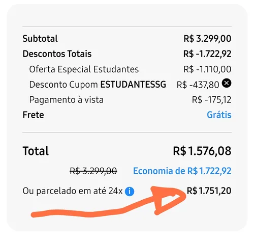 Imagen na descrição da promoção