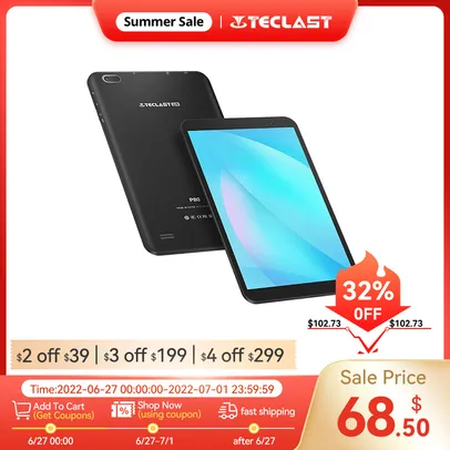  Tablet Teclast P80 com 2GB de RAM e 32GB ROM