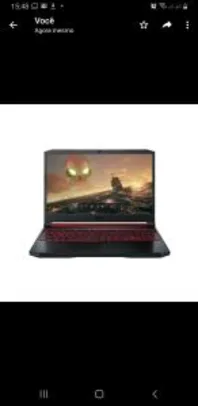 Notebook Gamer Acer 9ºG Intel Core i7-9750H 16GB 1TB+256SSD