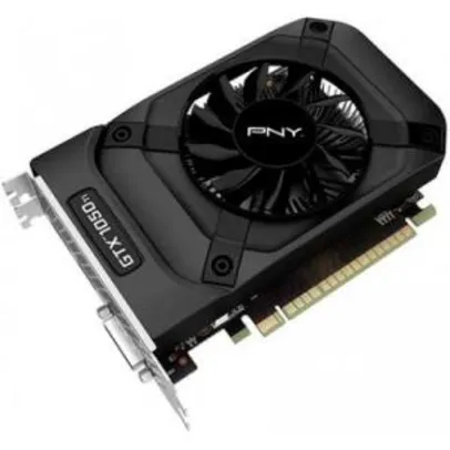 Placa de Vídeo PNY GeForce GTX 1050 TI 4GB - R$ 800