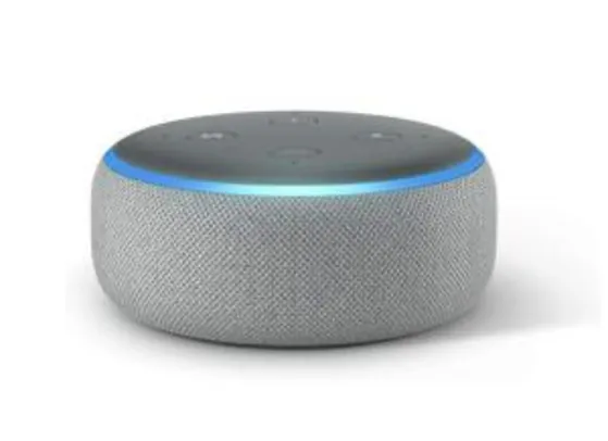 Echo Dot (3ª Geração): Smart Speaker com Alexa - R$249
