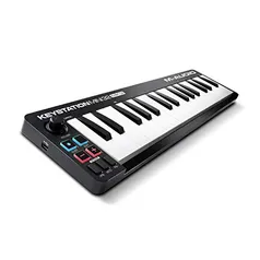 M Audio Keystation Mini 32 MK3 – Mini controlador de teclado USB MIDI ultra portátil com ProTools First, M Audio Edition e Xpand 2 da Air Music Tech