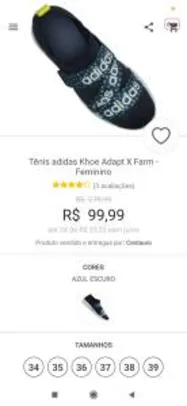 Tênis Adidas Khoe Adapt | R$ 160