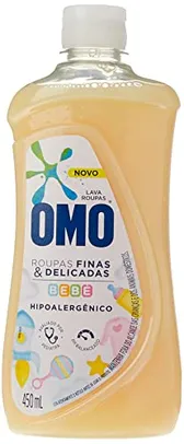 Omo Roupas Finas e Delicadas - Sabão Líquido Bebê, 450 Ml