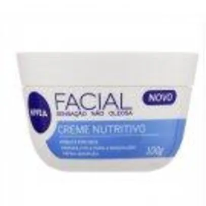 Creme Hidratante Facial Nutritivo 100g - Nivea | R$14