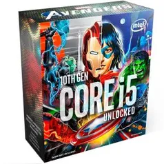 Processador Intel Core i5-10600K Marvel´s Avengers Collector´s Edition Packaging, Cache 12MB, 4.1GHz R$1750