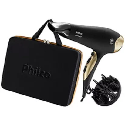 (AME SC R$56) Secador de Cabelo Philco PH3700 Golden Star - 2000W