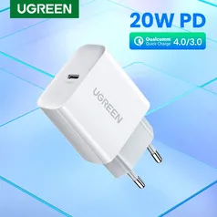 [Com Taxa/Gpay] Carregador UGREEN PD 20w