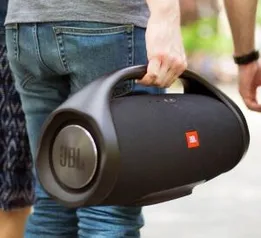 Caixa de som JBL Boombox Preta USB