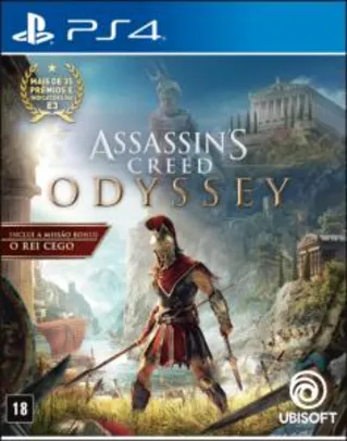 Assassins Creed Odyssey - PS4 - Com Cartão Crédito