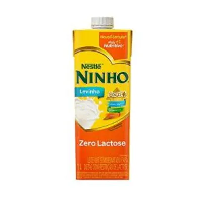 Leite Semidesnatado Ninho Zero Lactose 1L | R$ 5,49