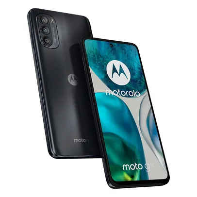 Smartphone Motorola Moto G52 128GB Dual Chip Tela 6.6&quot; 4G Câmera Tripla 50MP+8MP+2MP Preto