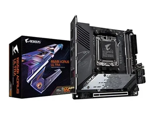 Placa Mãe GIGABYTE B650I AORUS ULTRA AM5 MINI-ITX