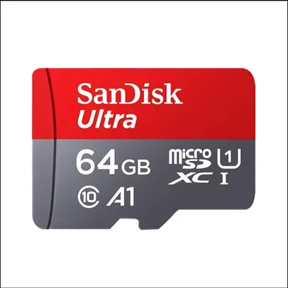 [Novos usuários] Cartão Micro SD Sandisk Ultra 64 GB R$11