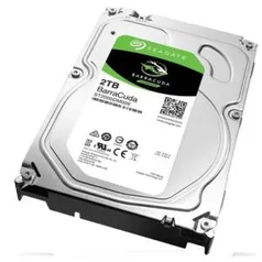 HD Seagate SATA 3,5´ BarraCuda 2TB 7200RPM 64MB Cache SATA 6Gb/s