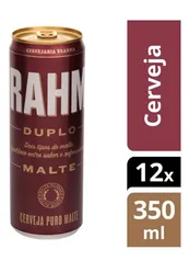 [LEVE 5 PAGUE 4] + APP - Cerveja Brahma Duplo Malte 350ml - 12 Un