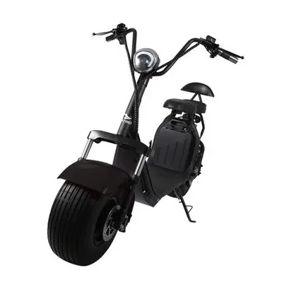 [Ame R$7679] Scooter Elétrico City Preto 1500W 40Km 12Ah 60V 40 Km/h 200 Kgs