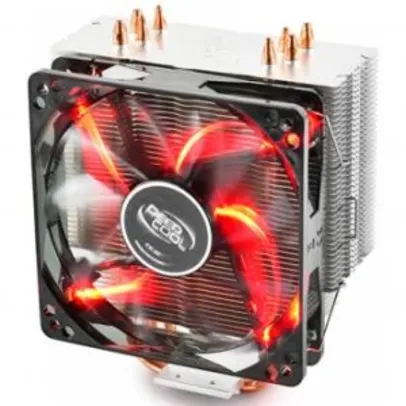 Cooler para Processador DeepCool Gammaxx 400, LED Red 120mm, Intel-AMD, DP-MCH4-GMX400RD | R$ 99