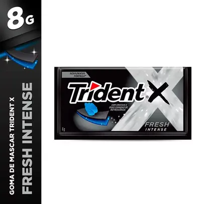 (70% OFF na 2ª unidade) Chiclete Trident Intense XFresh - Envelope com 5 Unidades 