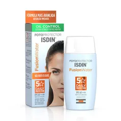 Protetor Solar Facial Isdin Fusion Water Oil Control Fps60 50ml