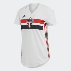 Camisa oficial São Paulo Feminina Adidas | R$80