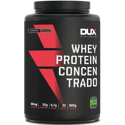 Foto do produto Whey Protein 900g Concentrado - Dux Nutrition, Cappuccino