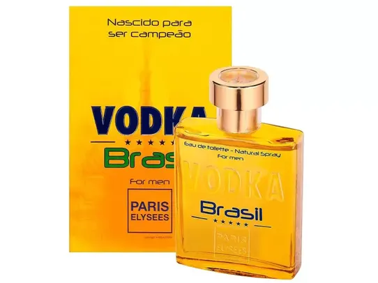 Paris Elysees Vodka Brasil Yellow Perfume  