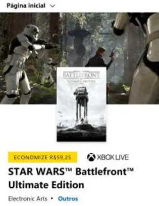 STAR WARS Battlefront Ultimate Edition [Xbox One]