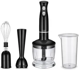 Mixer + Processador + Batedor Gourmet 220V com 350W 2 Velocidades | R$ 120