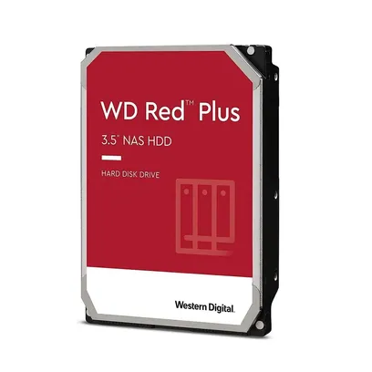 Foto do produto Disco Rígido Interno Wd Red Plus 8TB WD80EFZZ Western Digital