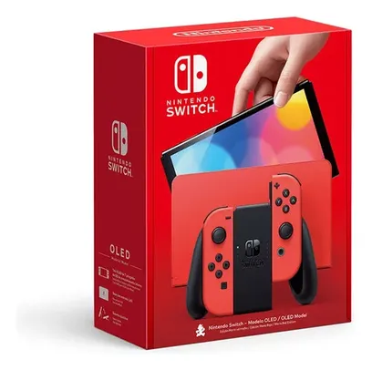 Nintendo Switch OLED 64GB Mario Red Edition