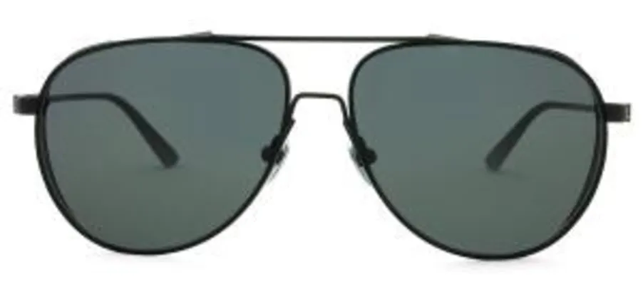 Óculos de Sol Calvin Klein CK8053S - Preto Fosco - 007/58 | R$451