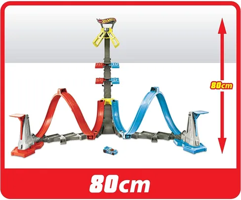 Hot Wheels Action Desafio Da Altura