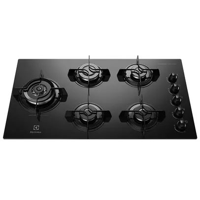 Cooktop 5 Bocas Electrolux a Gás com Tripla Chama (KE5TD) - Bivolt