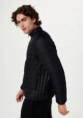 Jaqueta Masculina Puffer Com Forro - Preto